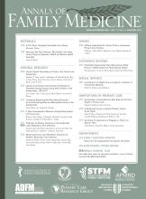 The Annals of Family Medicine: 15 (4)